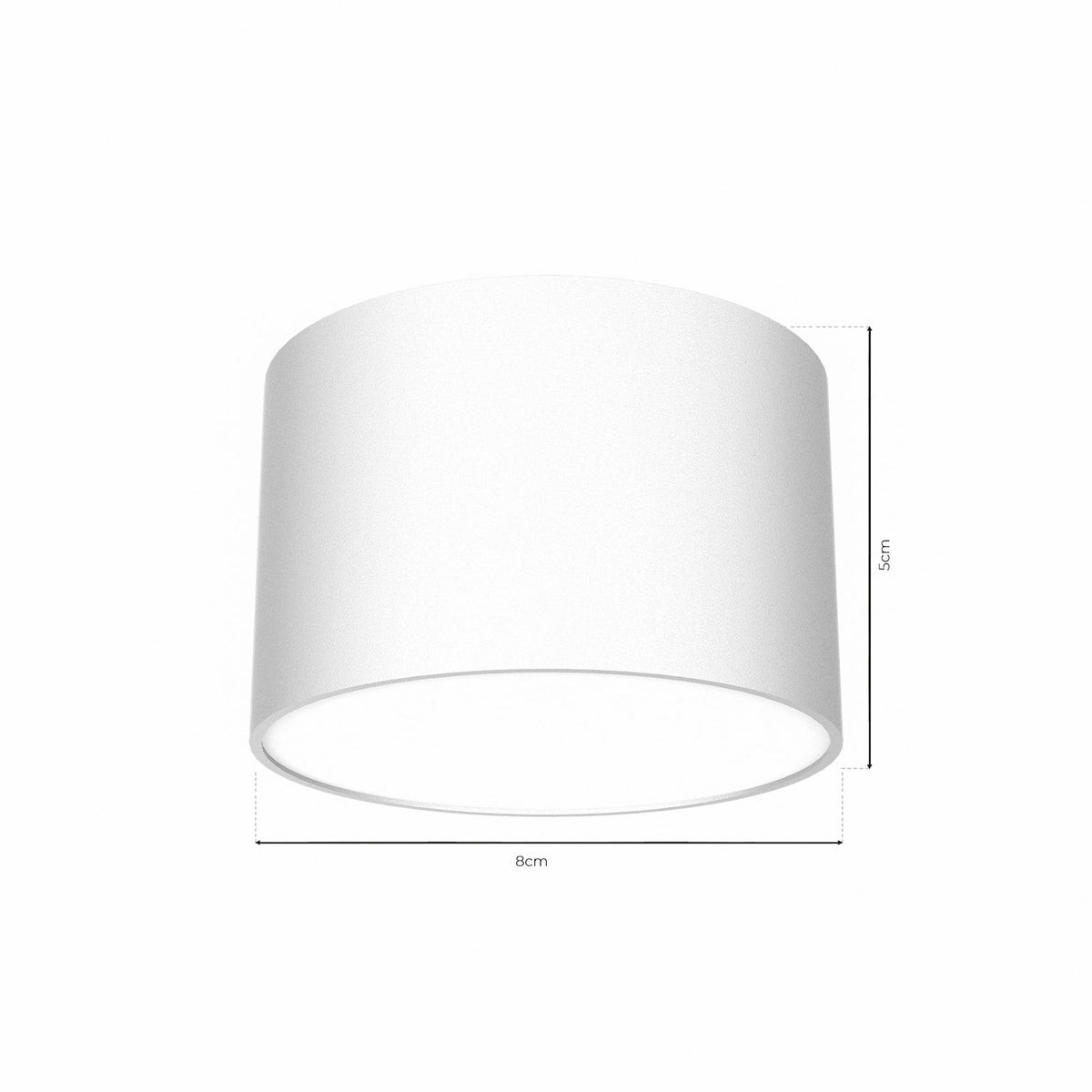 Milagro Deckenleuchte Cloudy Deckenlampe Spotlampe Spotleuchte GX53 weiß 2 STÜCK - 5902693775386