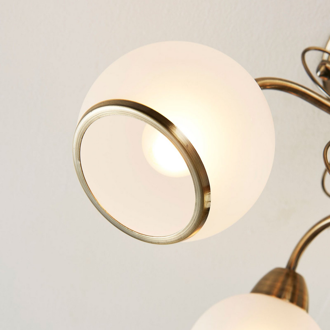 Lindby Deckenlampe Corentin Wohnzimmerleuchte Deckenlampe Dekoleuchte E14 Lampe  B-Ware - 4251096517118