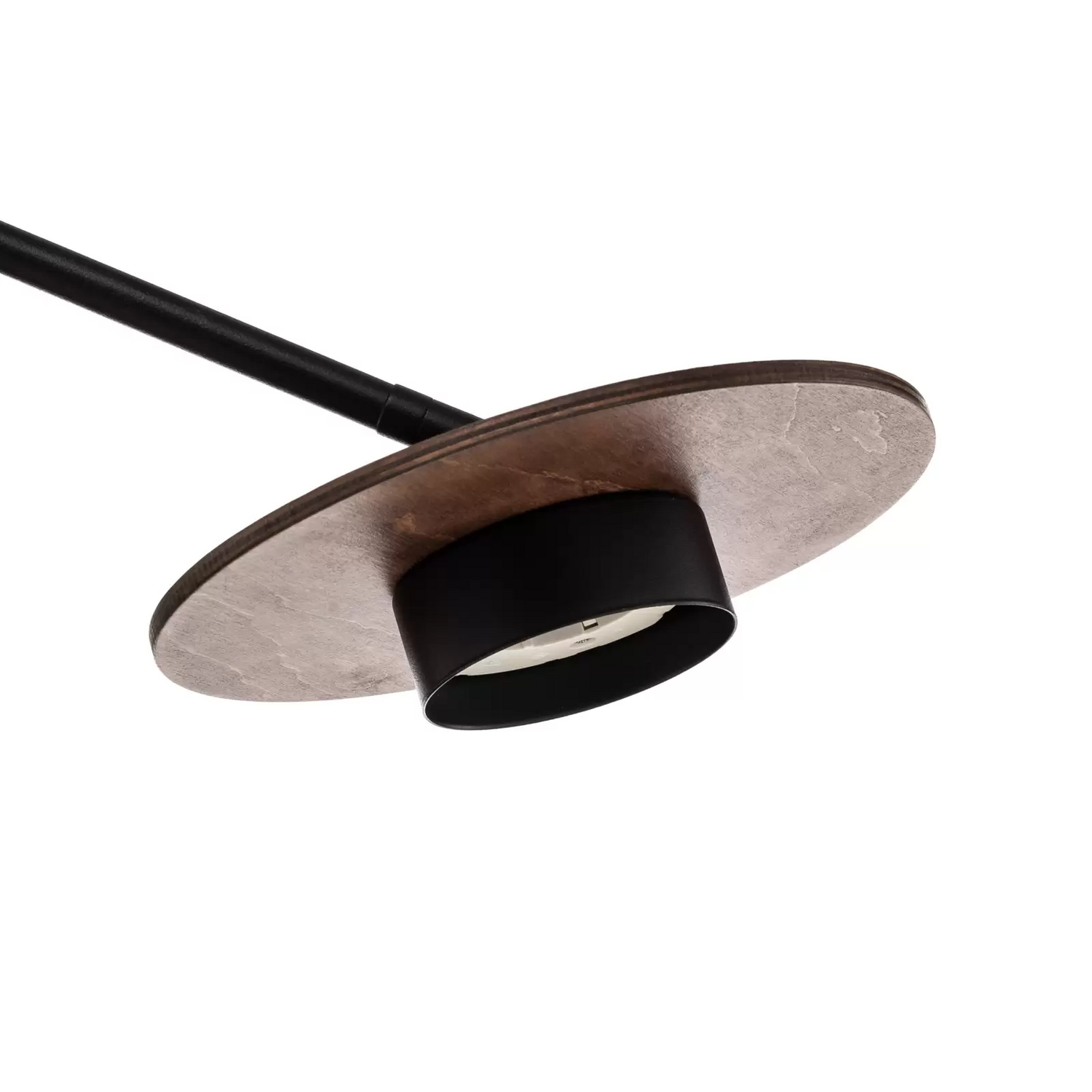 B-Ware Nowodvorski Lighting Deckenleuchte Disk Mit Holzelementen Gx53 Siehe Text - 5903139764490