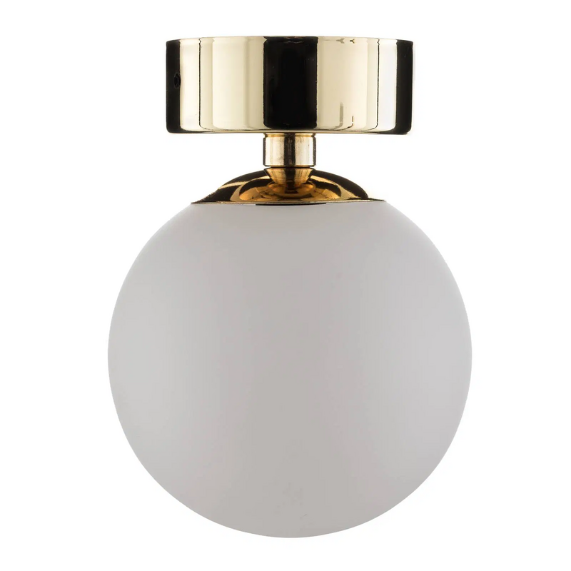 B-Ware Argon Deckenleuchte Fatis Deckenlampe Lampe Leuchte Opalglas Messing Dimmbar  - 5902553220575