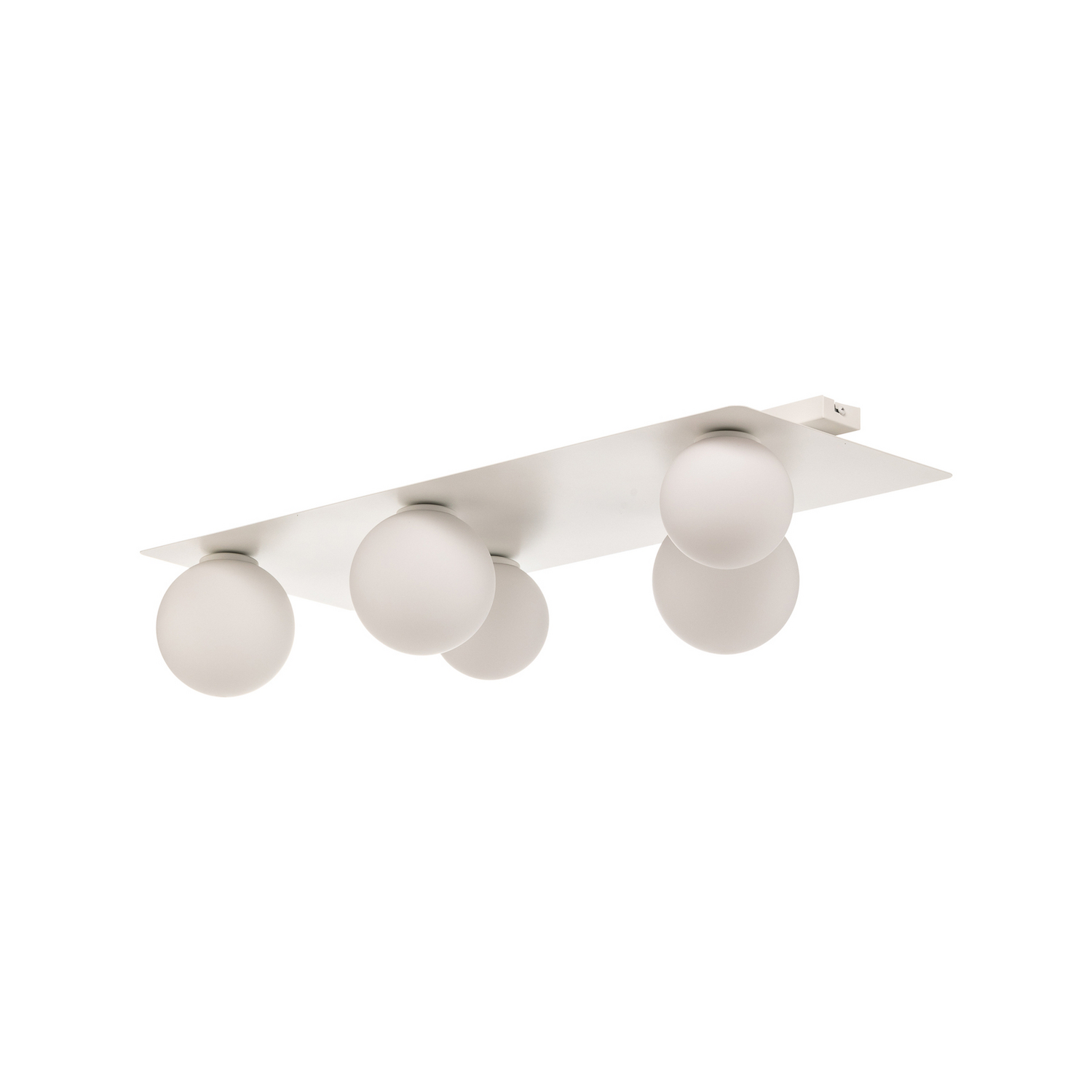 Plafonnier Firn, lampe LED blanche à cinq lumières, carré, ampoule G9, spot, plafonnier, produit de seconde main