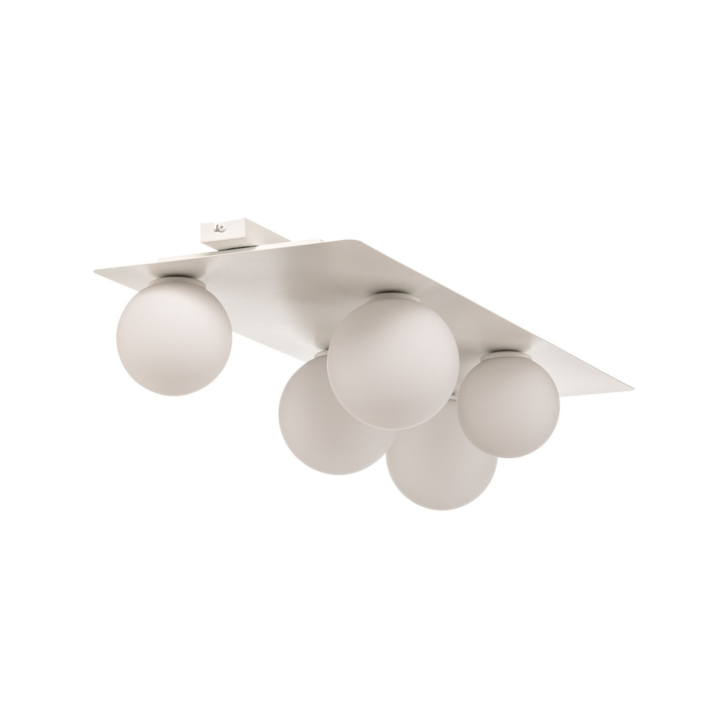 Plafonnier Firn, lampe LED blanche à cinq lumières, carré, ampoule G9, spot, plafonnier, produit de seconde main