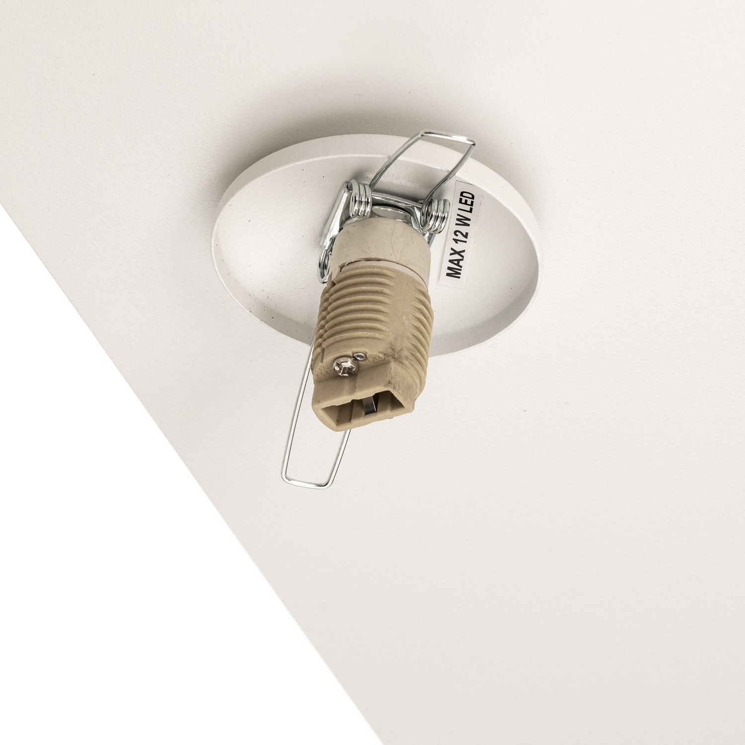 Plafonnier Firn, lampe LED blanche à cinq lumières, carré, ampoule G9, spot, plafonnier, produit de seconde main