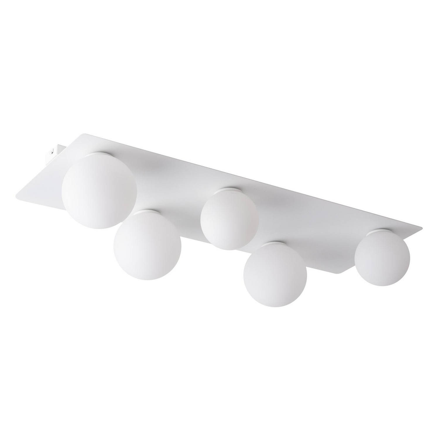 Plafonnier Firn, lampe LED blanche à cinq lumières, carré, ampoule G9, spot, plafonnier, produit de seconde main