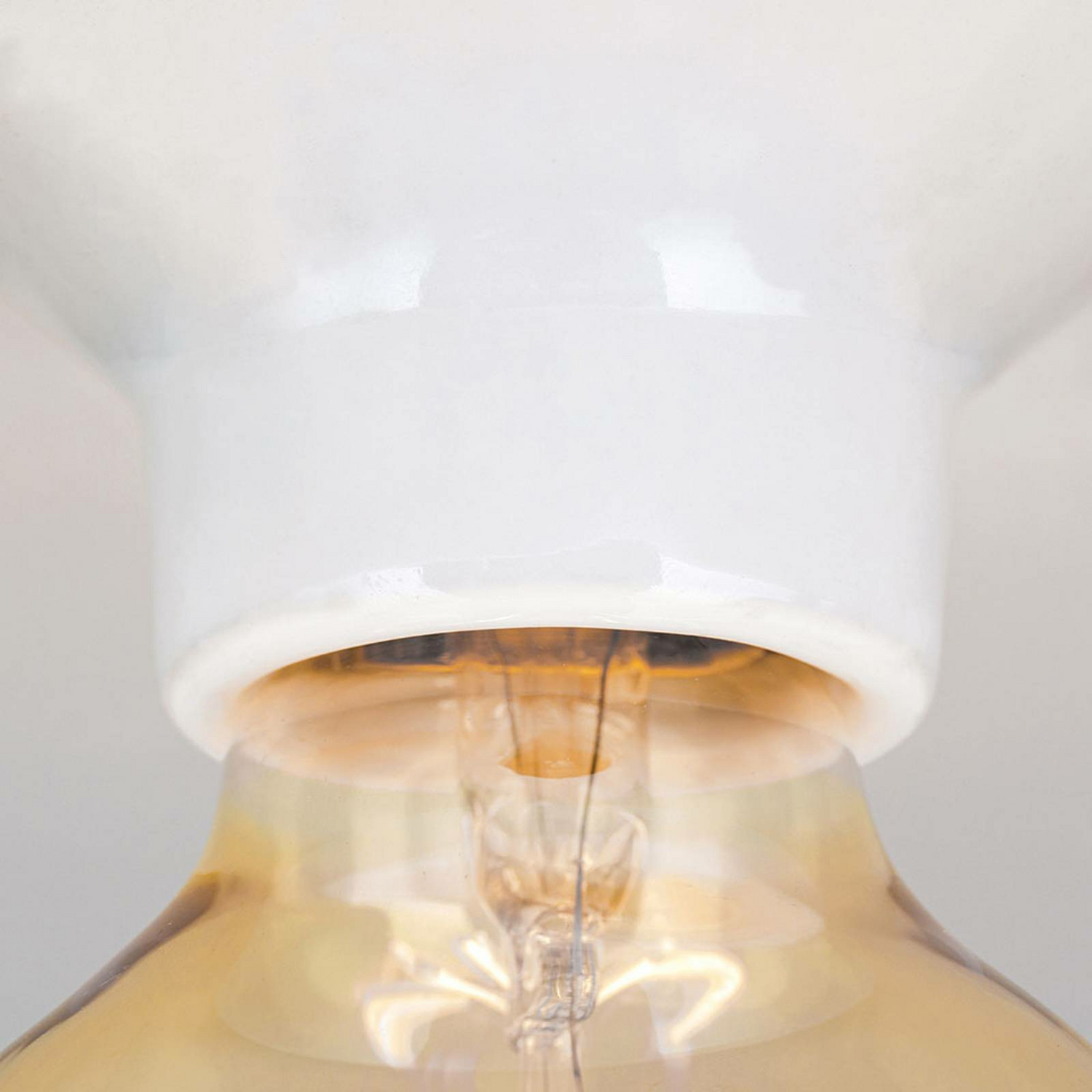 B-Ware Deckenleuchte Frost Deckenlampe Lampe Leuchte Aus Keramik Retro E27 2 Stück - 9003090270040
