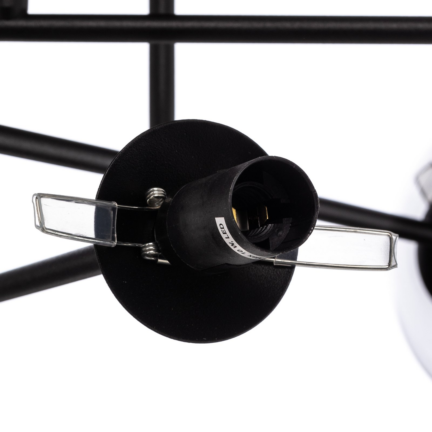 B-Ware Scandinavian Choice Deckenleuchte Glassy Deckenlampen 6 Flg. Gerade Glas Klar44 - 5901738900929