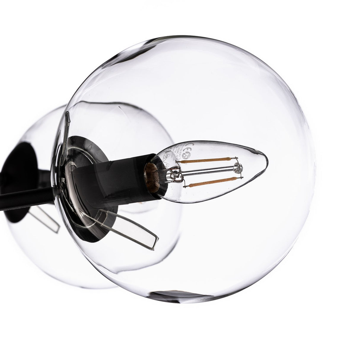 Scandinavian Choice Deckenleuchte Glassy Deckenlampen 6-flg. gerade Glas klar - 5901738900929