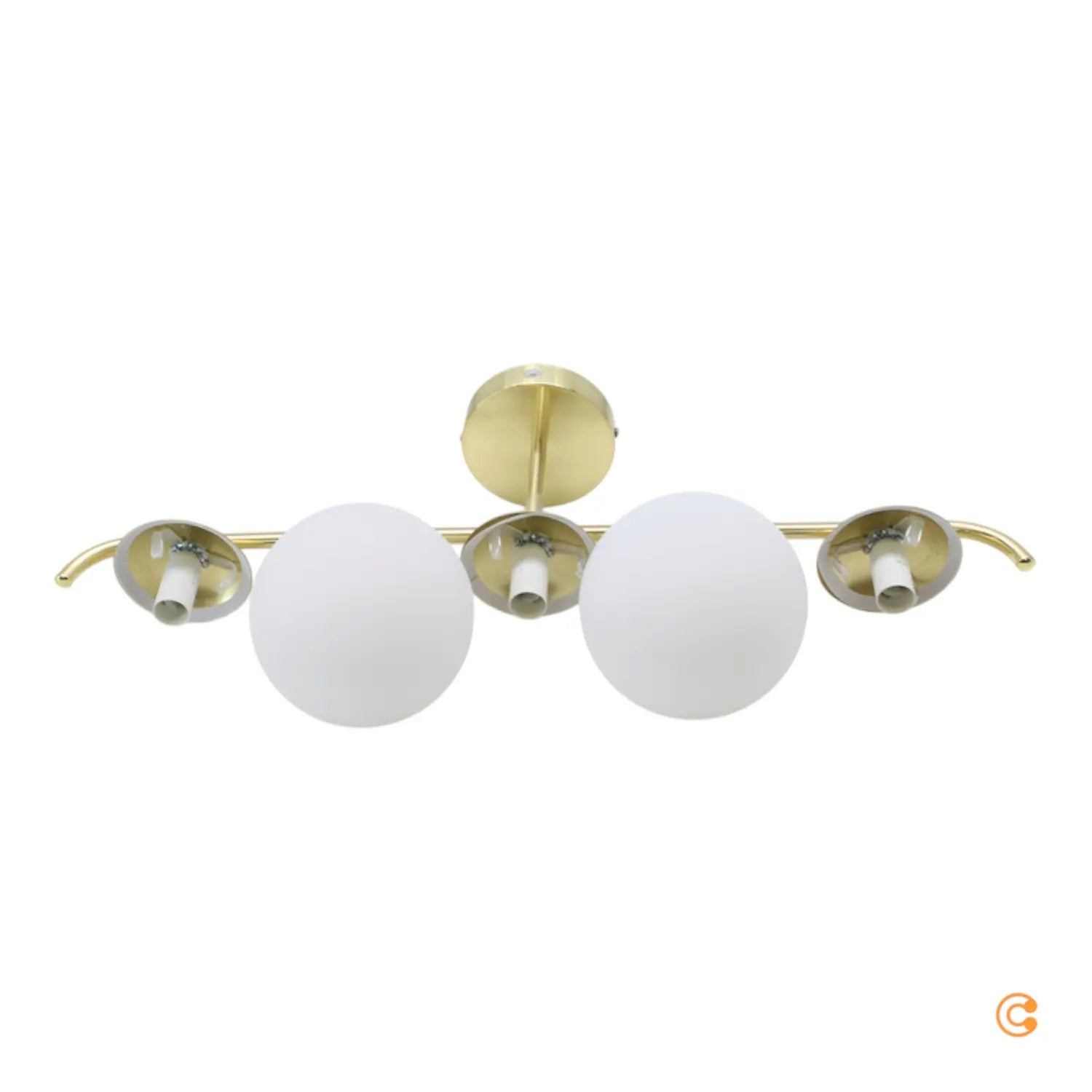 Nordlux Deckenleuchte Lampe Grant Messing Dreiflammig E14 Metall Siehe Text/Foto C-Ware - 5704924001147