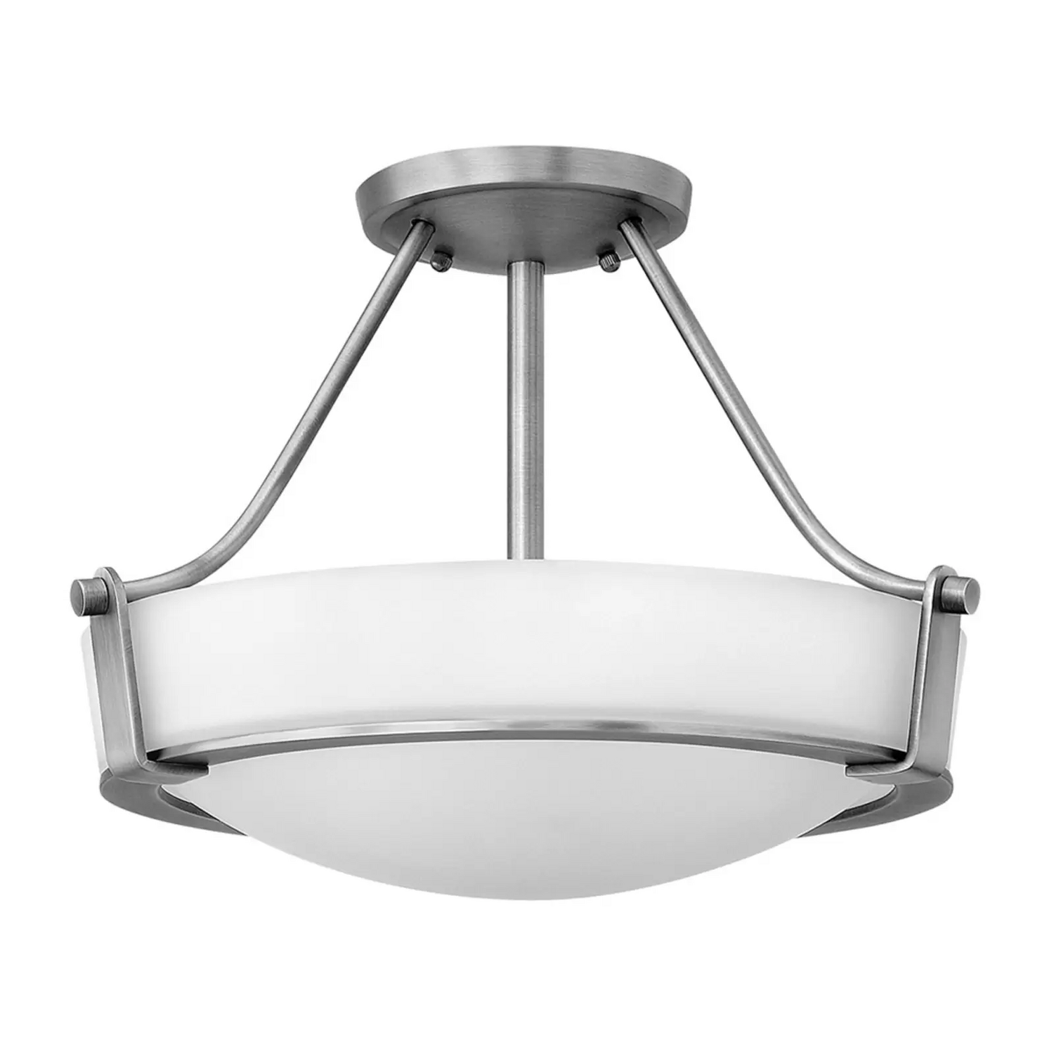 B-Ware Hinkley Deckenleuchte Hathaway Abstand Nickel ø 41 Cm Deckenlampe Lampe Leuchte - 5024005289715
