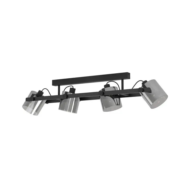 B-Ware Eglo Deckenleuchte Lampe Hornwood 2 Deckenlampe L111cm Leuchte Schwarz 4 Flg 45 - 9002759436711