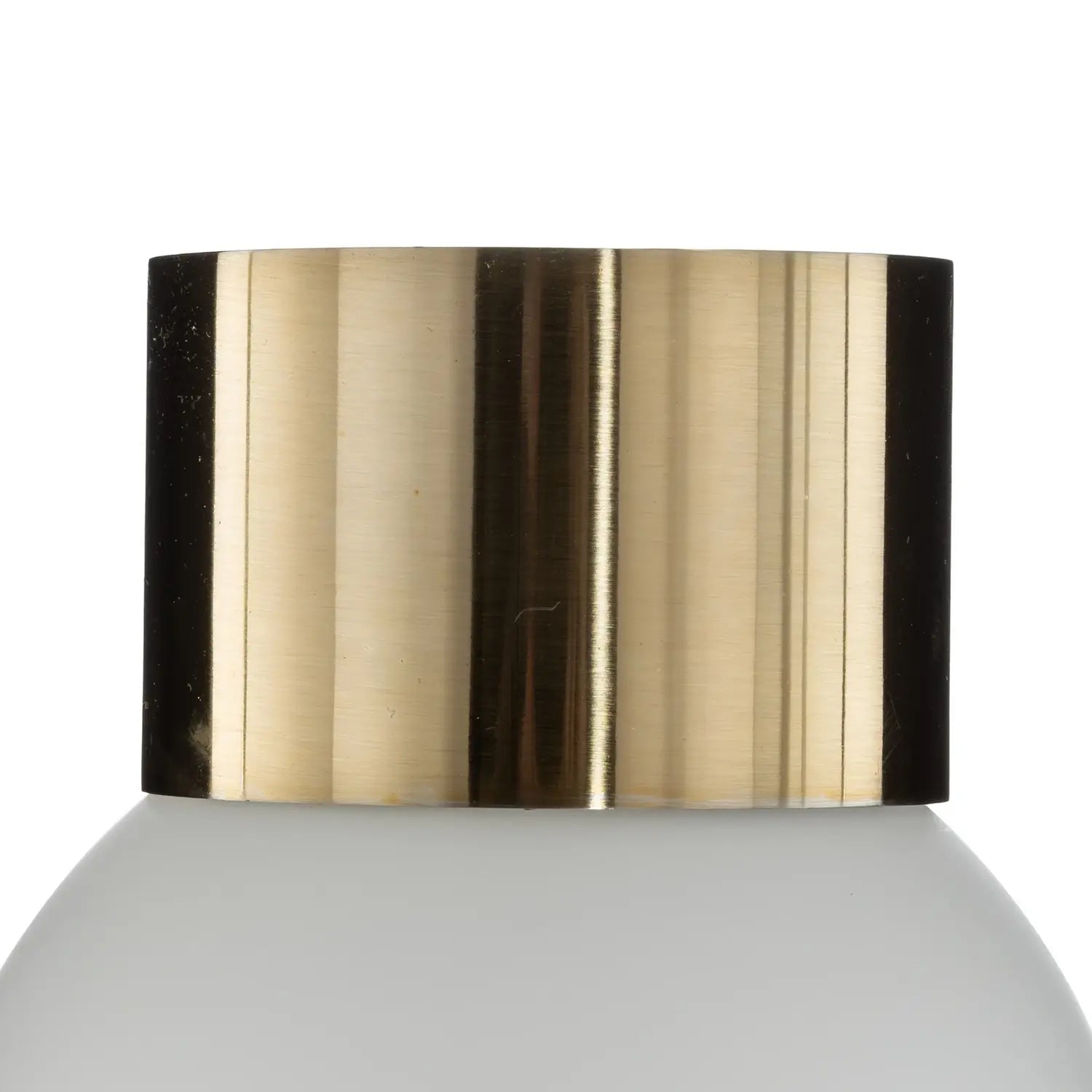 B-Ware Deckenleuchte Lampe Hotel Mood 1 Glas Stahl Gold Weiß G9 Glasleuchte - 5902846817307