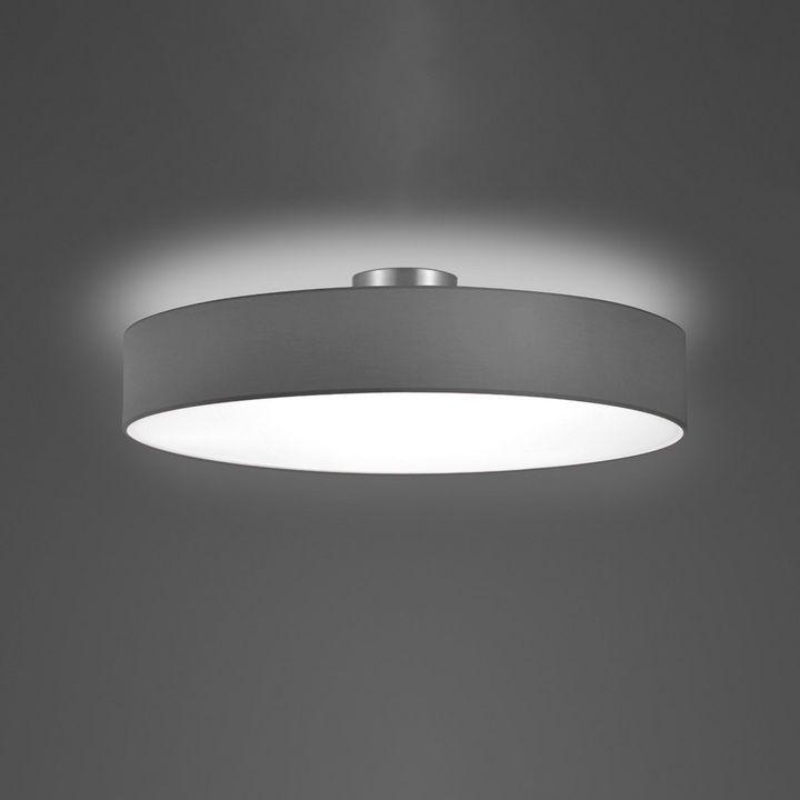 Trio Lighting Deckenleuchte Hotel Nickel Matt Grau ø 65 Cm Deckenlampe Leuchte B-Ware