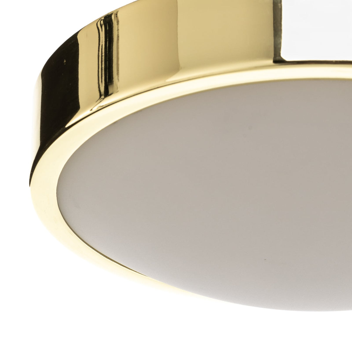 Deckenleuchte Jaris Deckenlampe Glas Leuchte Lampe Gold dimmbar E27 LED Ø 26 cm - 5907687444293
