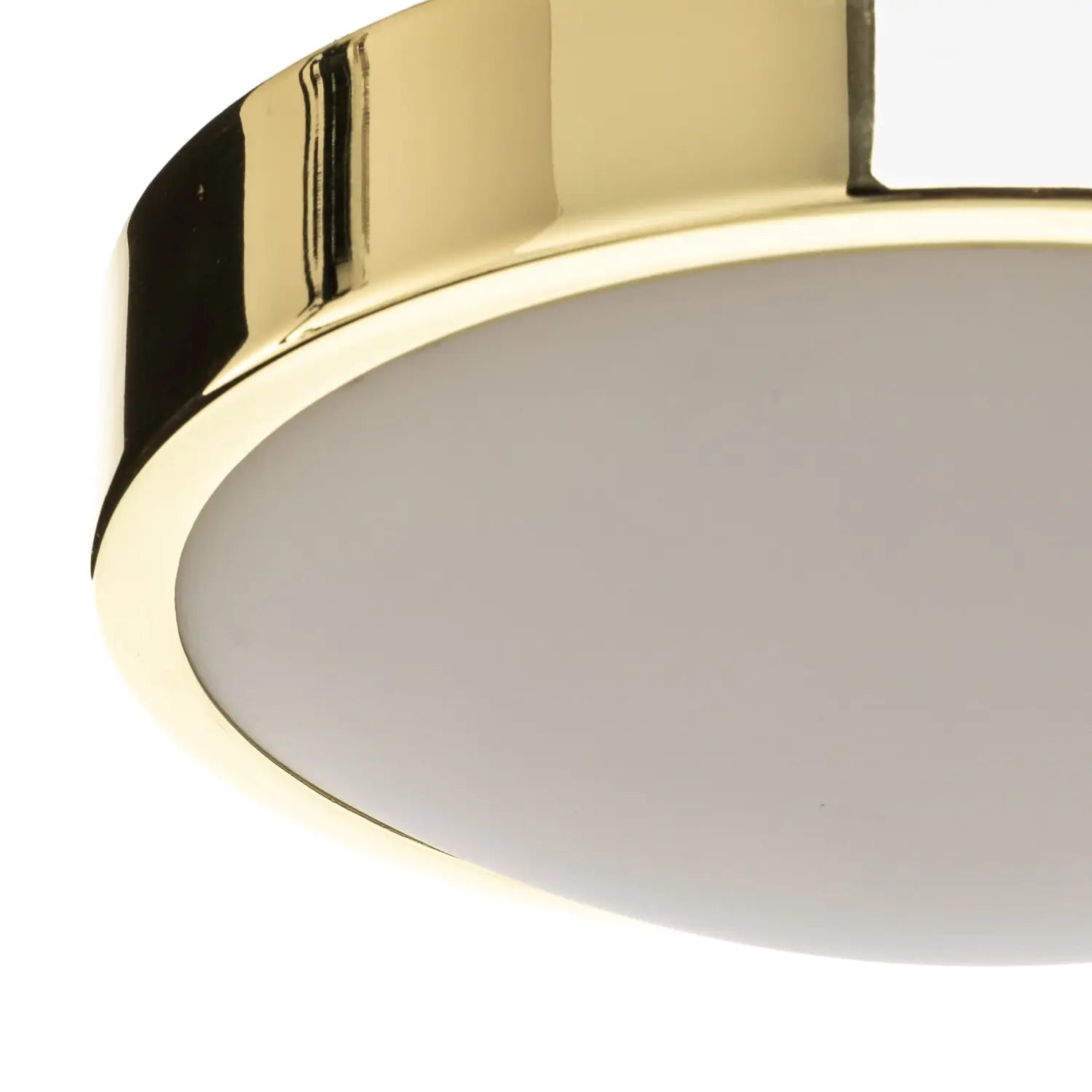 B-Ware Deckenleuchte Jaris Deckenlampe Glas Leuchte Lampe Gold Dimmbar E27 Led ø 26 Cm - 5907687444293