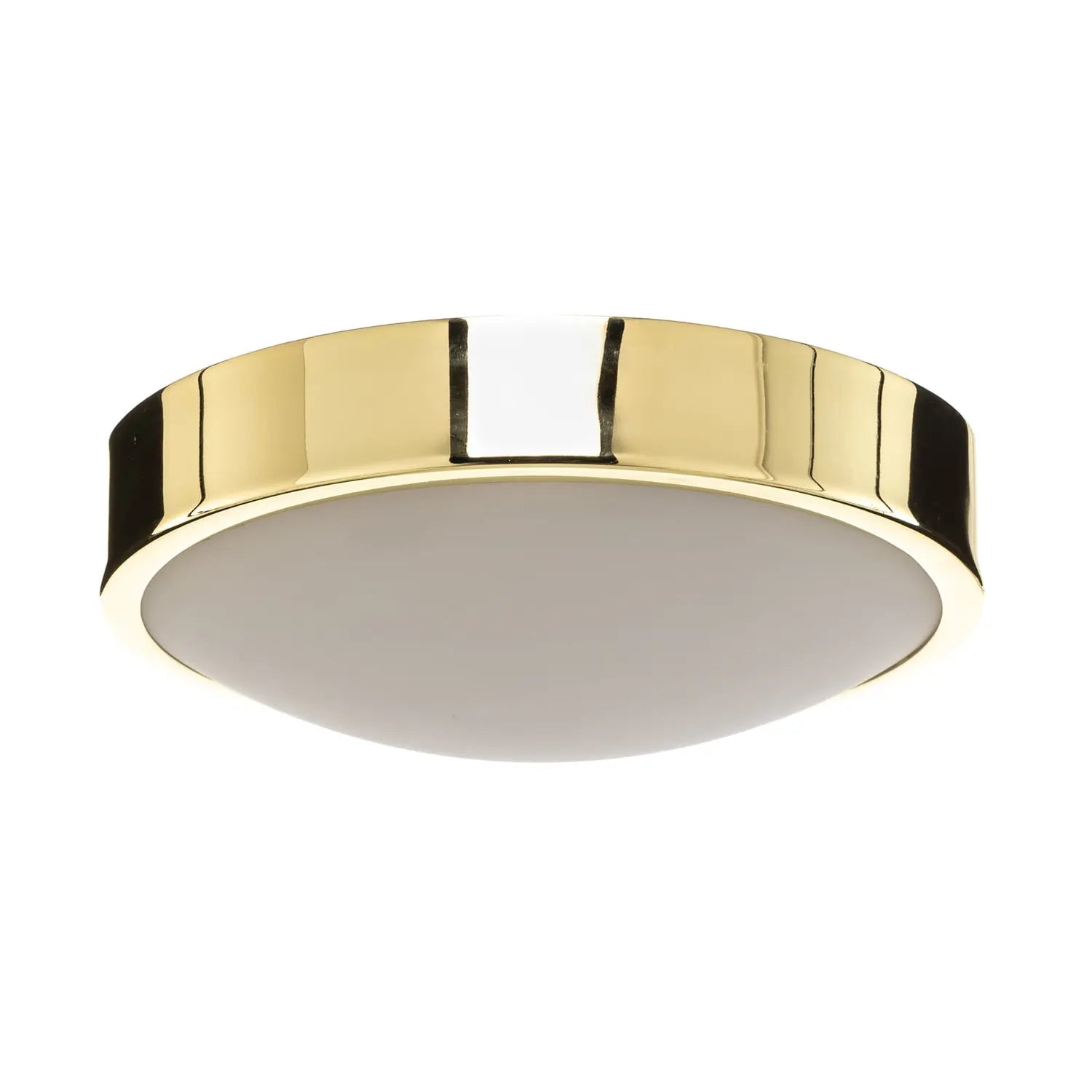 B-Ware Deckenleuchte Jaris Deckenlampe Glas Leuchte Lampe Gold Dimmbar E27 Led ø 26 Cm - 5907687444293