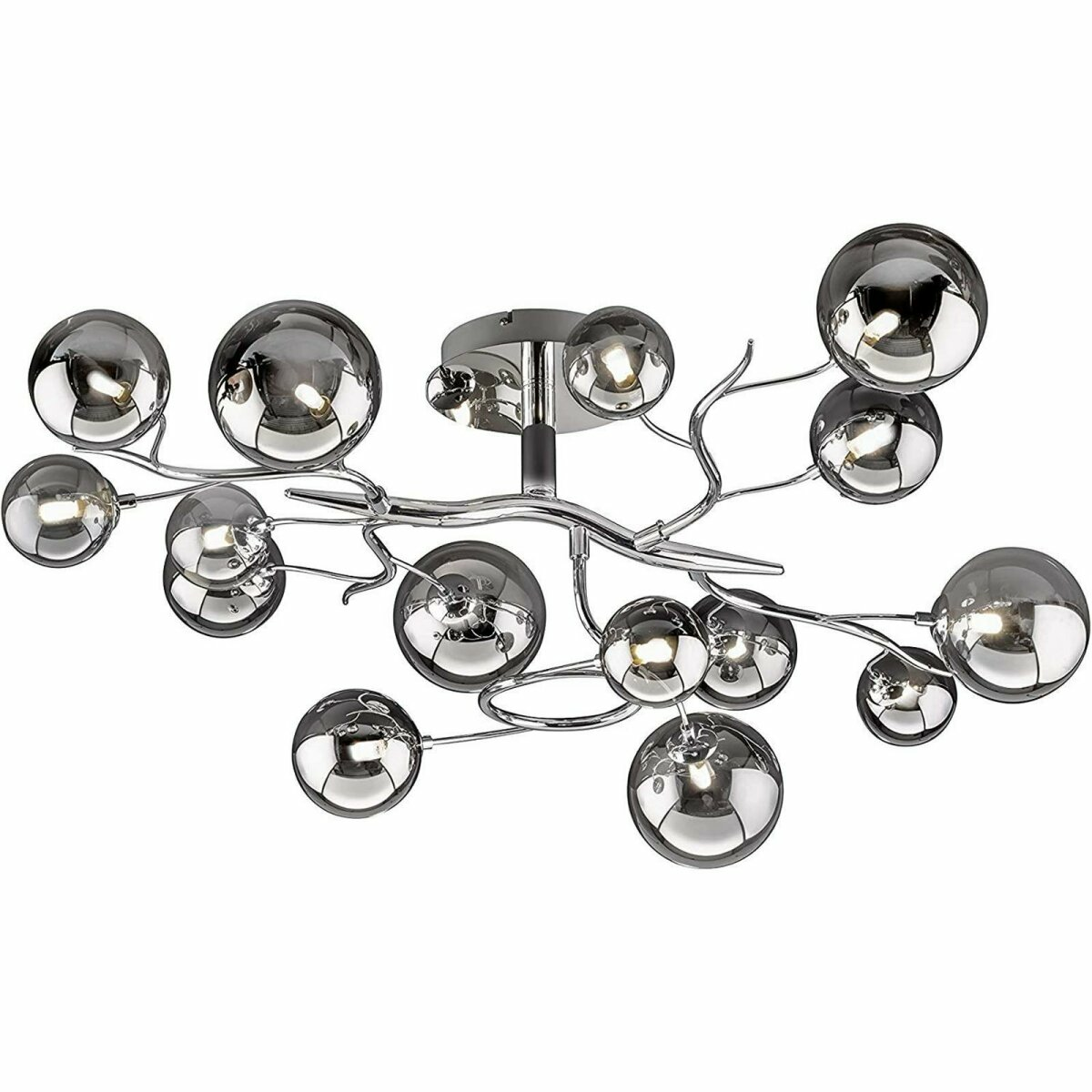 B-Ware Wofi Deckenlampe Jasmine Deckenlampe Lampe Leuchte Wohnzimmerlampe Glaskugeln - 4003474383279