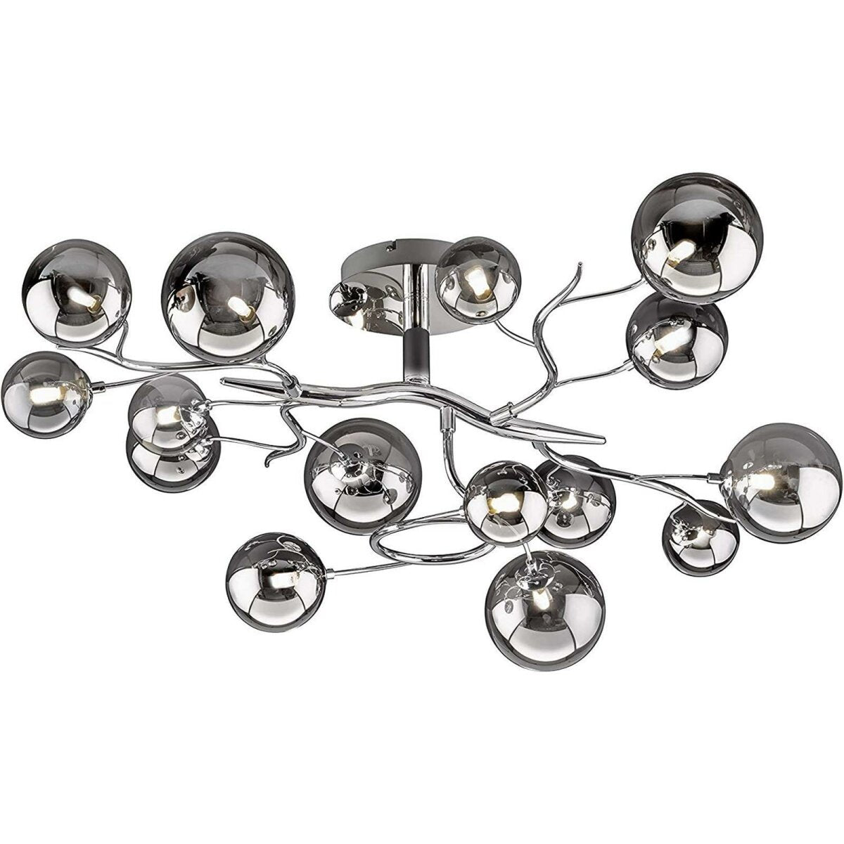 Wofi Deckenlampe Jasmine Deckenlampe Lampe Leuchte Wohnzimmerlampe Glaskugeln - 4003474383279