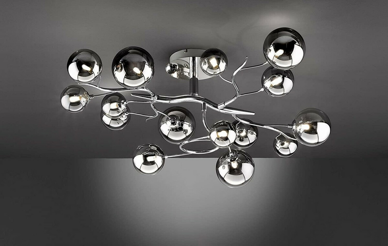 B-Ware Wofi Deckenlampe Jasmine Deckenlampe Lampe Leuchte Wohnzimmerlampe Glaskugeln - 4003474383279