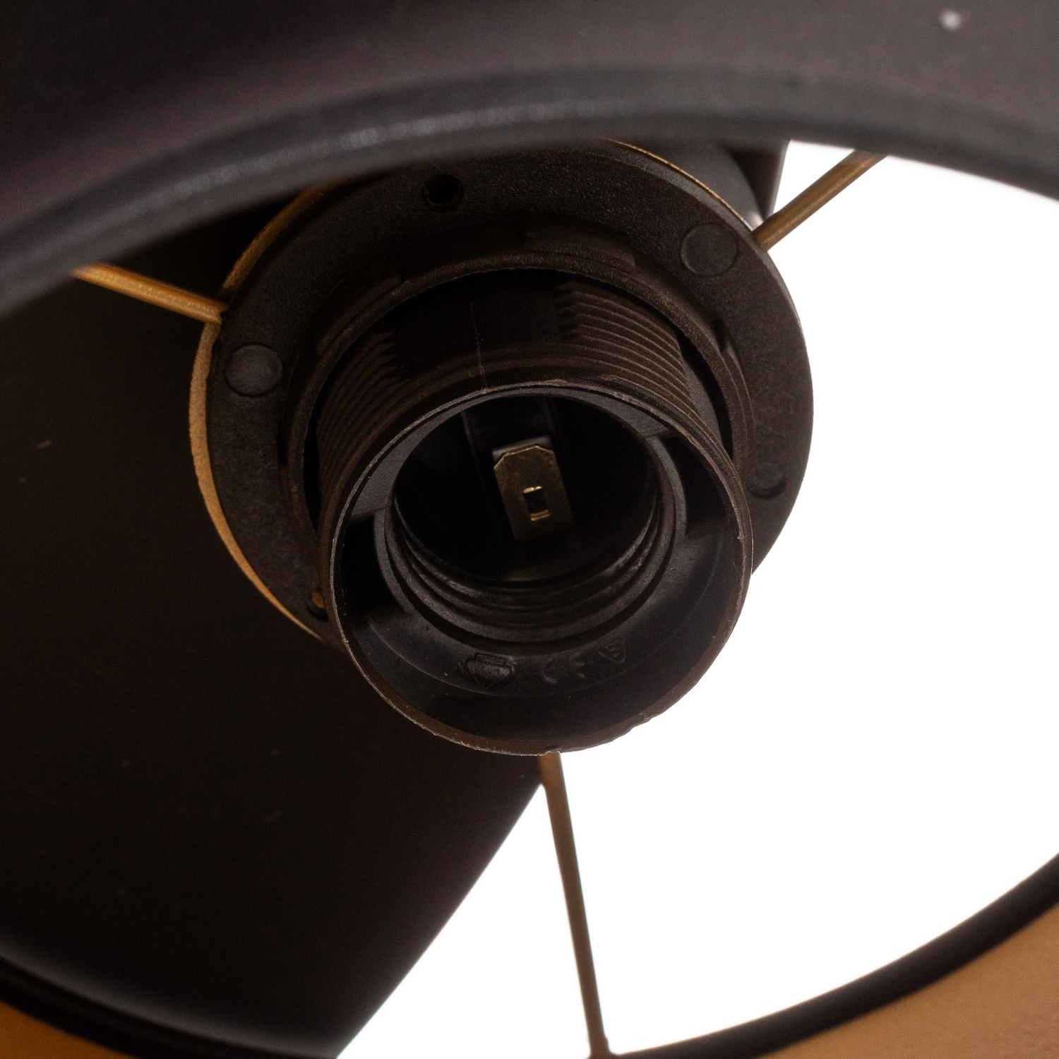 B-Ware Jovin Deckenleuchte Lampe Wohnzimmerlampe Fünf Schirme Schwarz Gold - 5907565952490