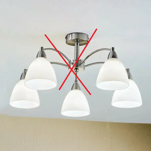 B-Ware Orion Deckenleuchte Kinga Deckenlampe Deckenlicht 5 Flammig Siehe Text/Foto - 9003090219278