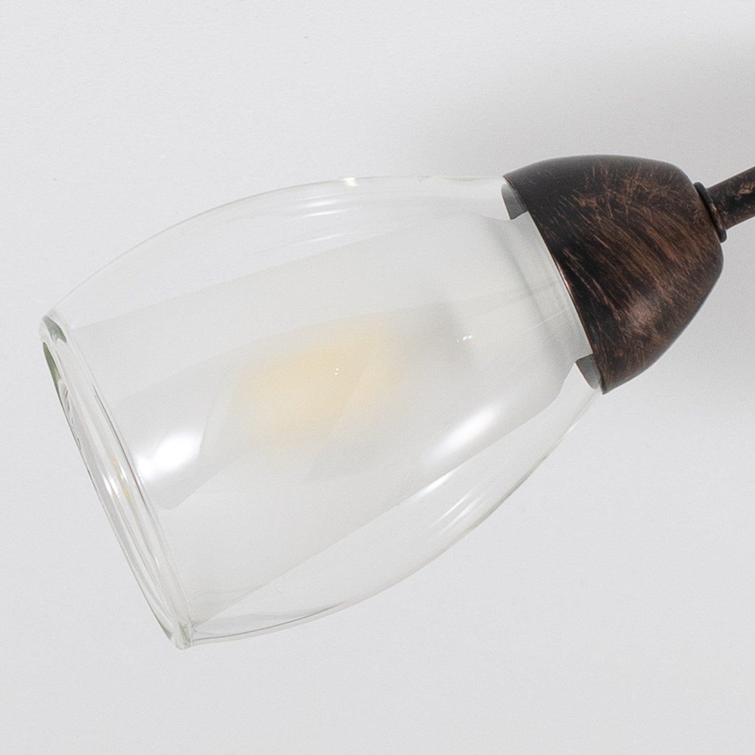 B-Ware Deckenleuchte Lampe Liliana Metall Schwarz Gold Glas Deckenlampe Leuchte Led  - 8030626546066