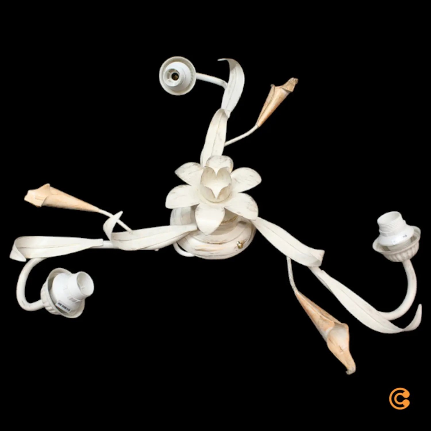 B-Ware Onli Deckenleuchte Lucrezia 3 Flg Elfenbein Deckenlampe Lampe Siehe Text/Foto - 8030626522251