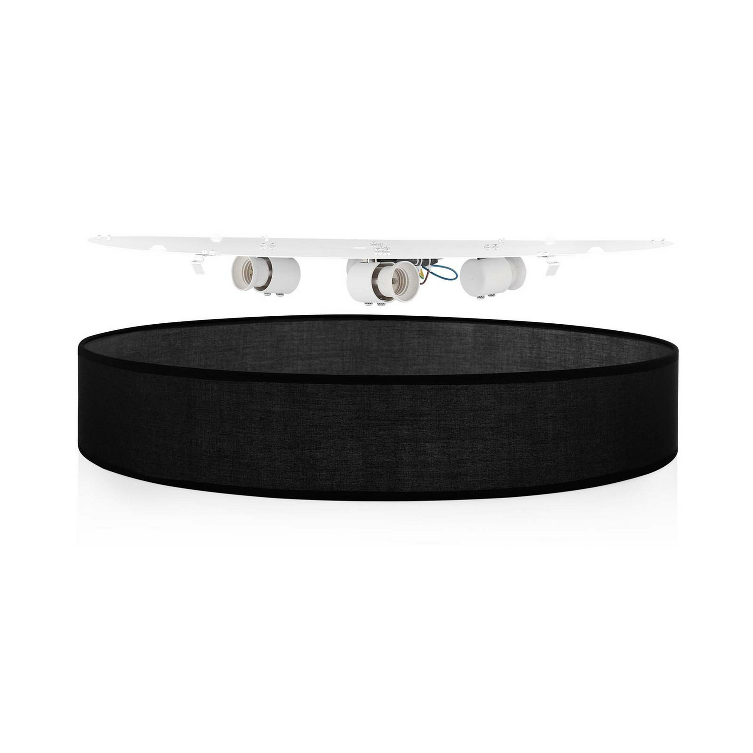 B-Ware Smartwares Deckenlampe Mia Deckenlampe Lampe Leuchte E27 Schwarz ø 60 Cm - 8711387171482