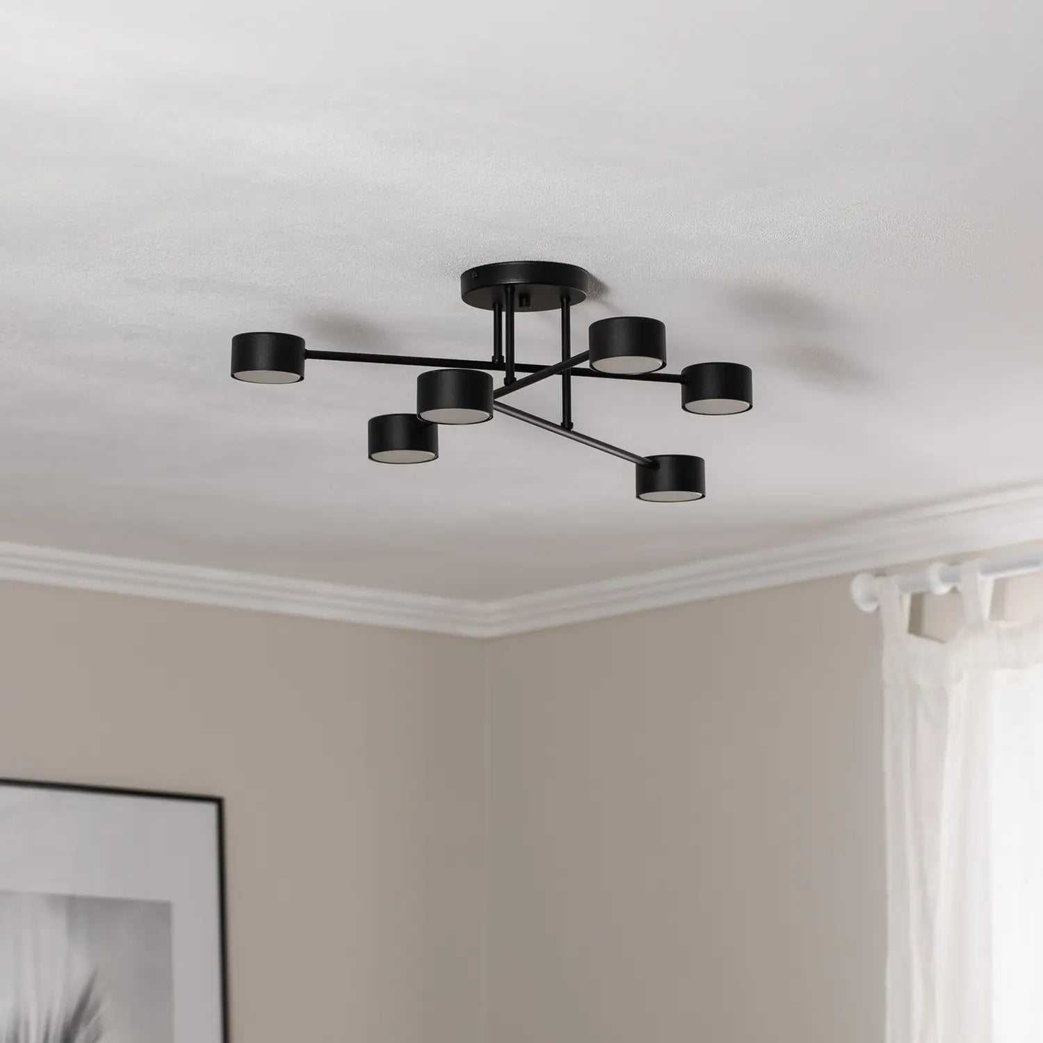 B-Ware Emibig Deckenleuchte Modus 6 Stahl Gx53 Lampe Leuchte Spot Siehe Text/Foto - 5901738929715