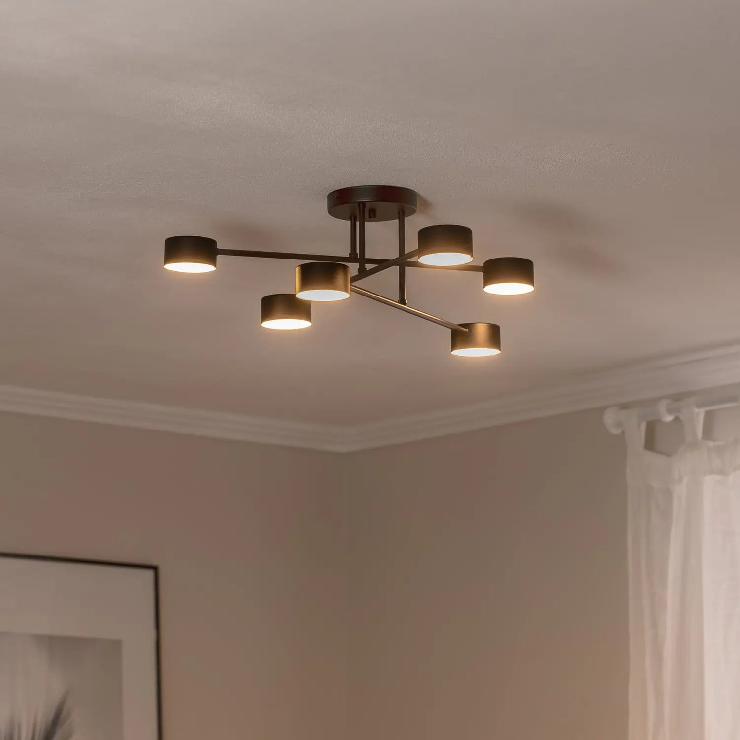 B-Ware Emibig Deckenleuchte Modus 6 Stahl Gx53 Schwarz Lampe Leuchte Spot Siehe Text - 5901738929715
