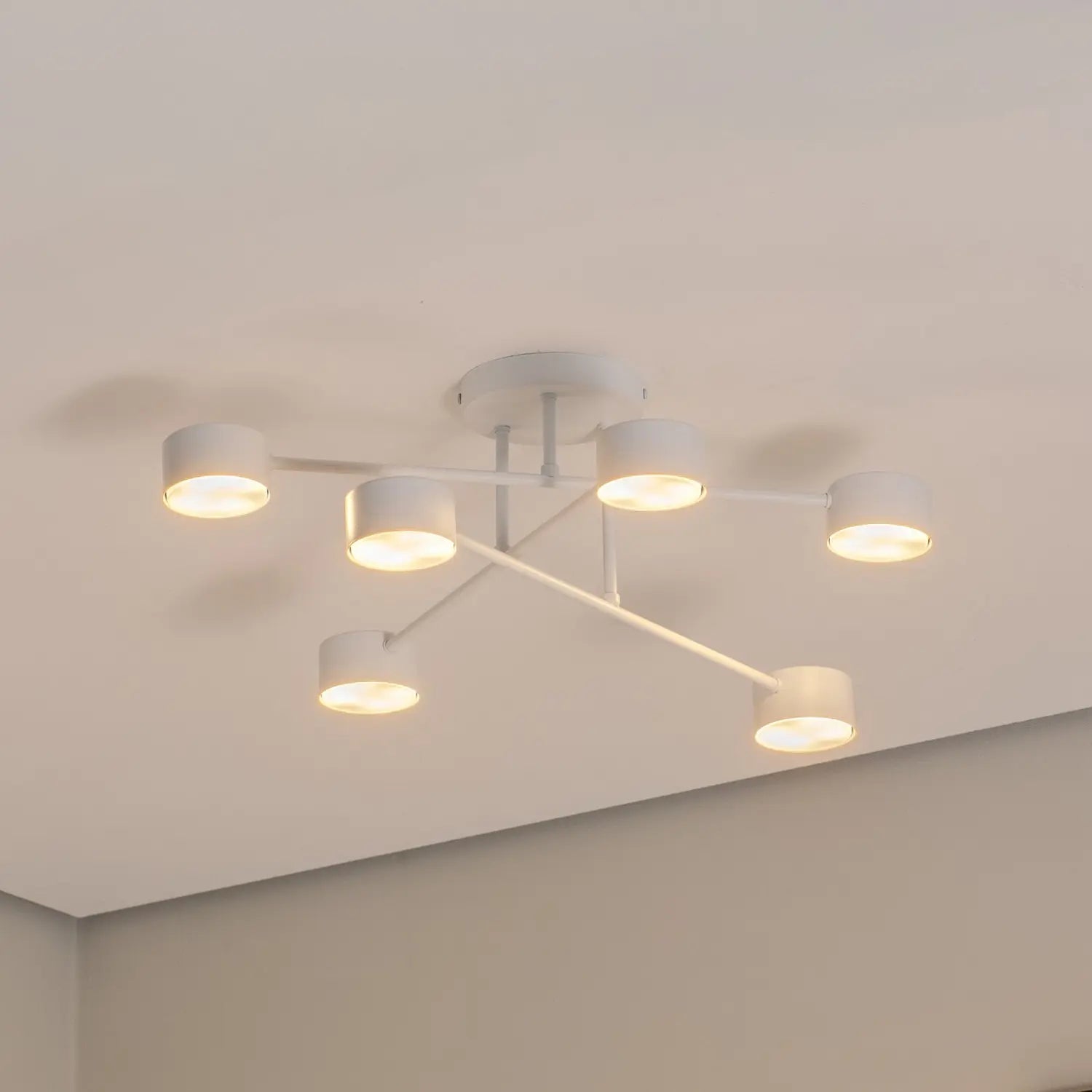 C-Ware Emibig Lighting Modus Deckenleuchte Lampe Sechsflammig Stahl Siehe Text/Foto - 5901738929746