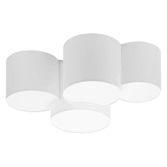 B-Ware Euluna Deckenlampe Mona Vierflammig Weiß Deckenlampe Deko Deckenlicht E27 - 5901780534424