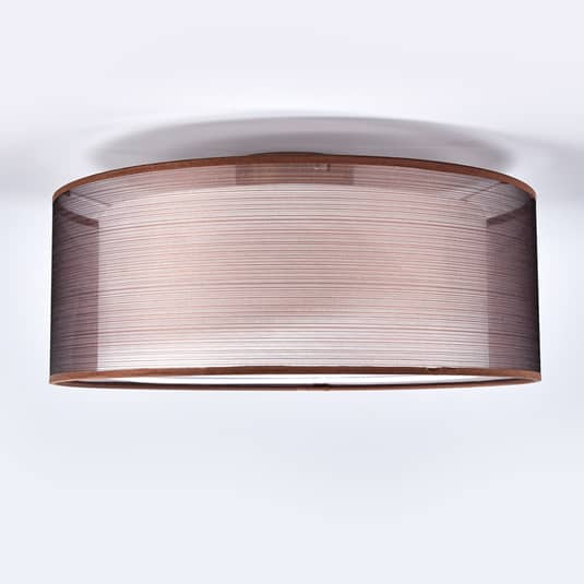 Deckenlampe Nica 40 cm Deckenlampe Deckenlampe Lampe Leuchte braun IP20 E14 - 4251096515879