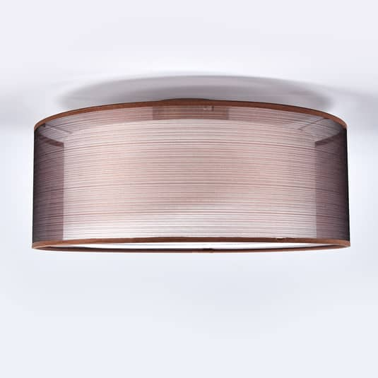 B-Ware Deckenlampe Nica 40 Cm Deckenlampe Deckenlampe Lampe Leuchte Braun Ip20 E14 - 4251096515879