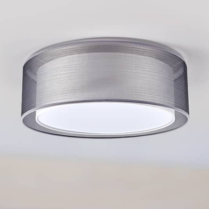B-Ware Lindby Deckenlampe Nica Lampe Leuchte Deckenleuchte 60 W Wohnzimmer 53 Cm Grau