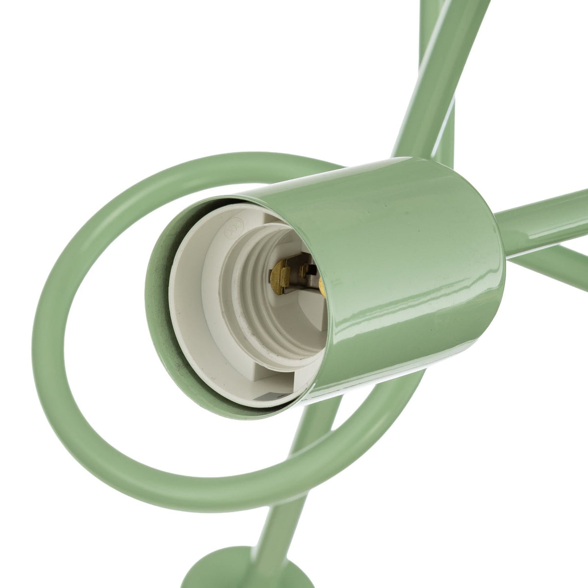 Deckenleuchte Lampe Oxford Metall grün Beleuchtung E27 Leuchte LED 3 flammig - 5902349238050