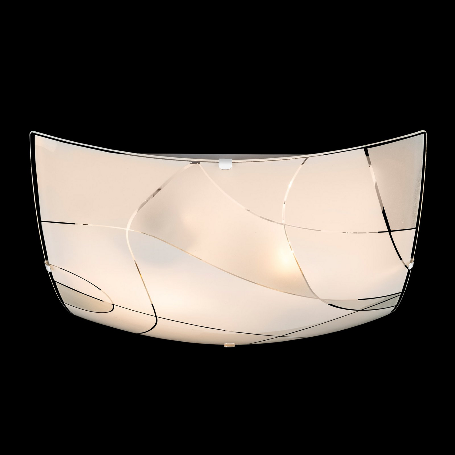 B-Ware Globo Deckenleuchte Paranja Deckenlampe Leuchte Lampe Wohnzimmerlampe Glas Eckig - 9007371332281