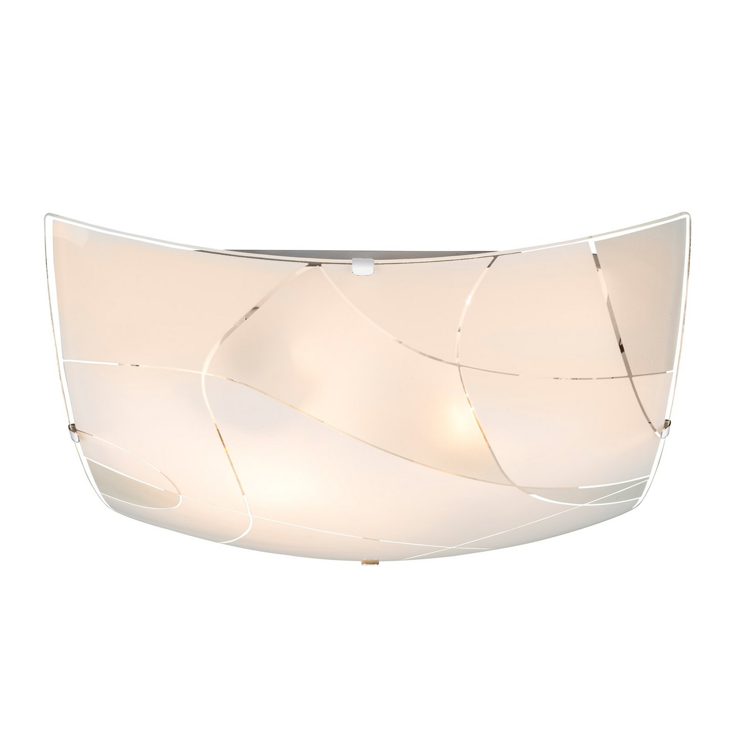 B-Ware Globo Deckenleuchte Paranja Deckenlampe Leuchte Lampe Wohnzimmerlampe Glas Eckig - 9007371332281