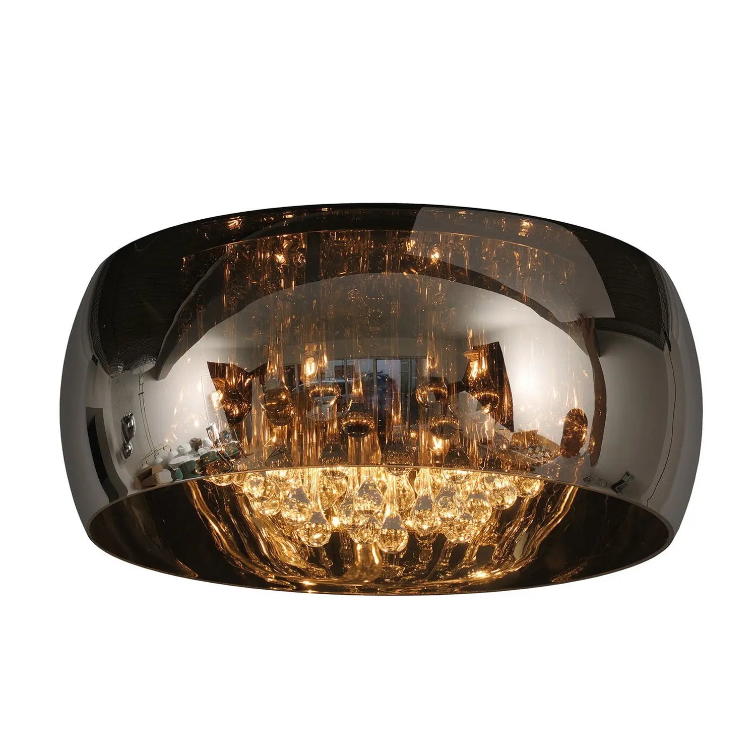 B-Ware Lucide Deckenlampe Pearl Glasleuchte ø 50 Cm Deckenlicht Deko Deckenlicht G9 - 5411212702142