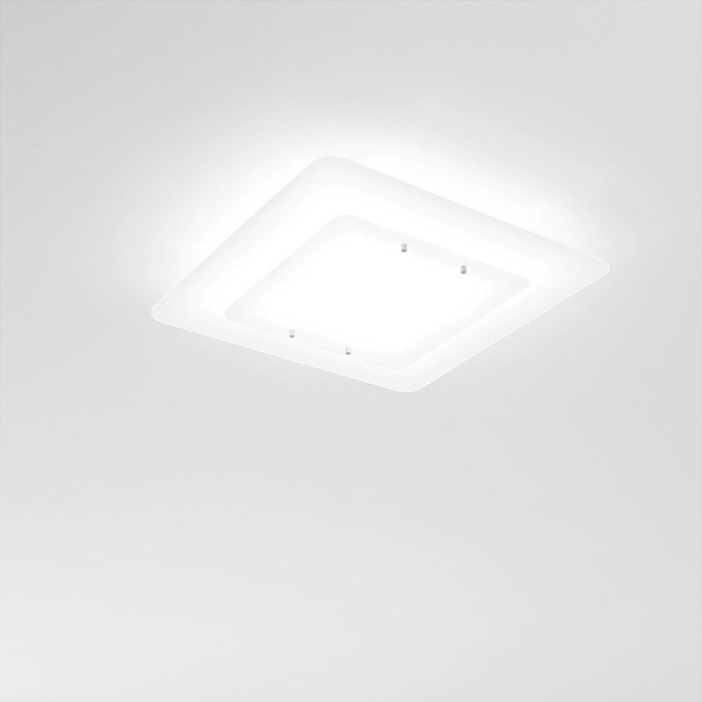 Selene Deckenlampe Pop up mit weißem Rahmen gold Deckenlampe Lampe Leuchte E27 - 8023761109265