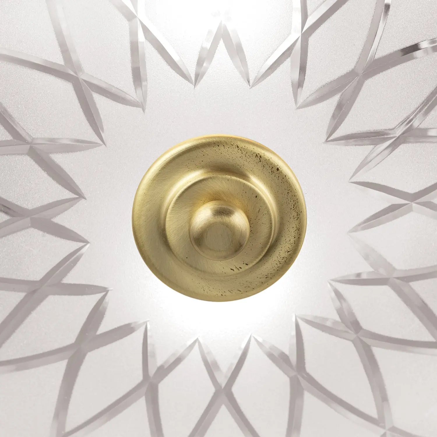 B-Ware Orion Deckenleuchte Porto Deckenlampe ø 37 Cm Glas Bronze Stahl E2783 - 9003090277636