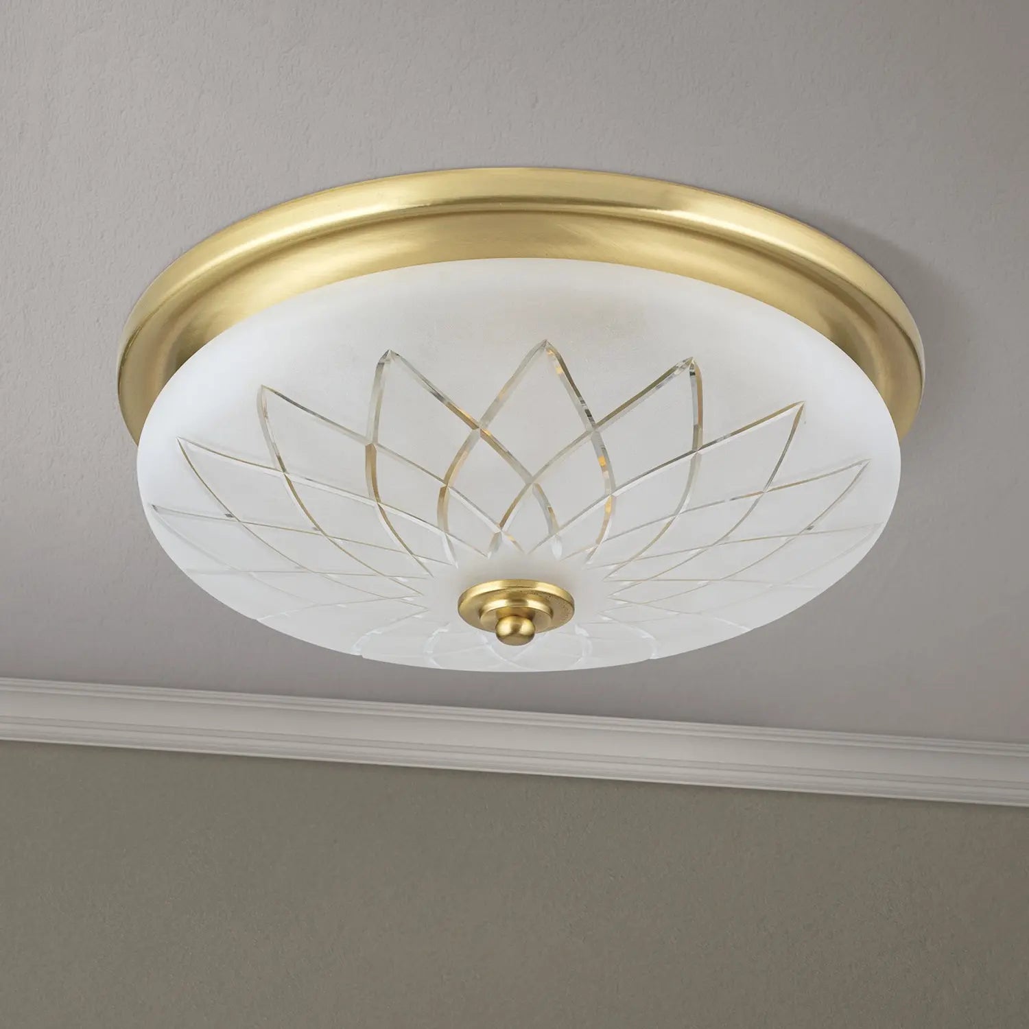 B-Ware Orion Deckenleuchte Porto Deckenlampe ø 37 Cm Glas Bronze Stahl E2783 - 9003090277636