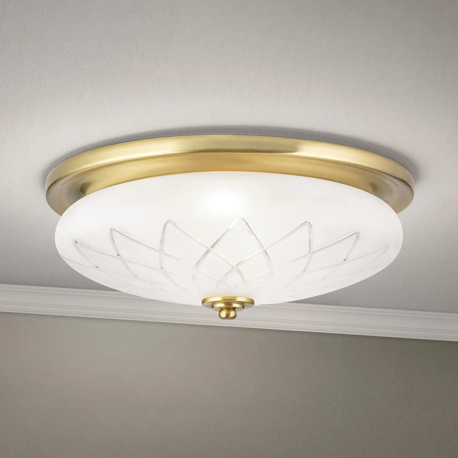 B-Ware Orion Deckenleuchte Porto Deckenlampe ø 37 Cm Glas Bronze Stahl E2783 - 9003090277636