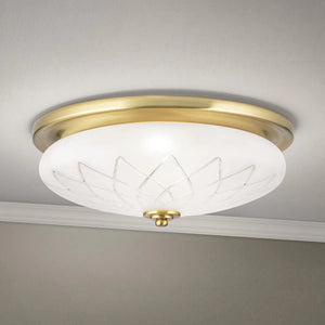 B-Ware Orion Deckenleuchte Porto Deckenlampe ø 37 Cm Glas Bronze Stahl E2783