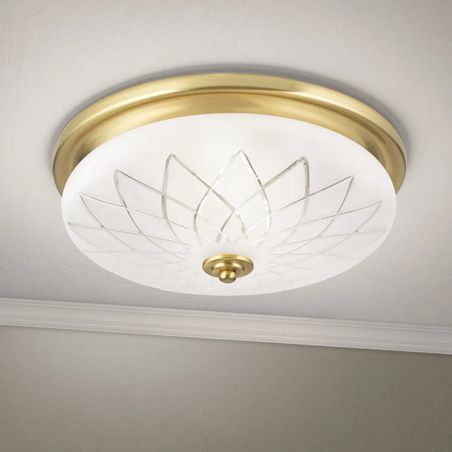 B-Ware Orion Deckenleuchte Porto Deckenlampe ø 37 Cm Glas Bronze Stahl E2783 - 9003090277636