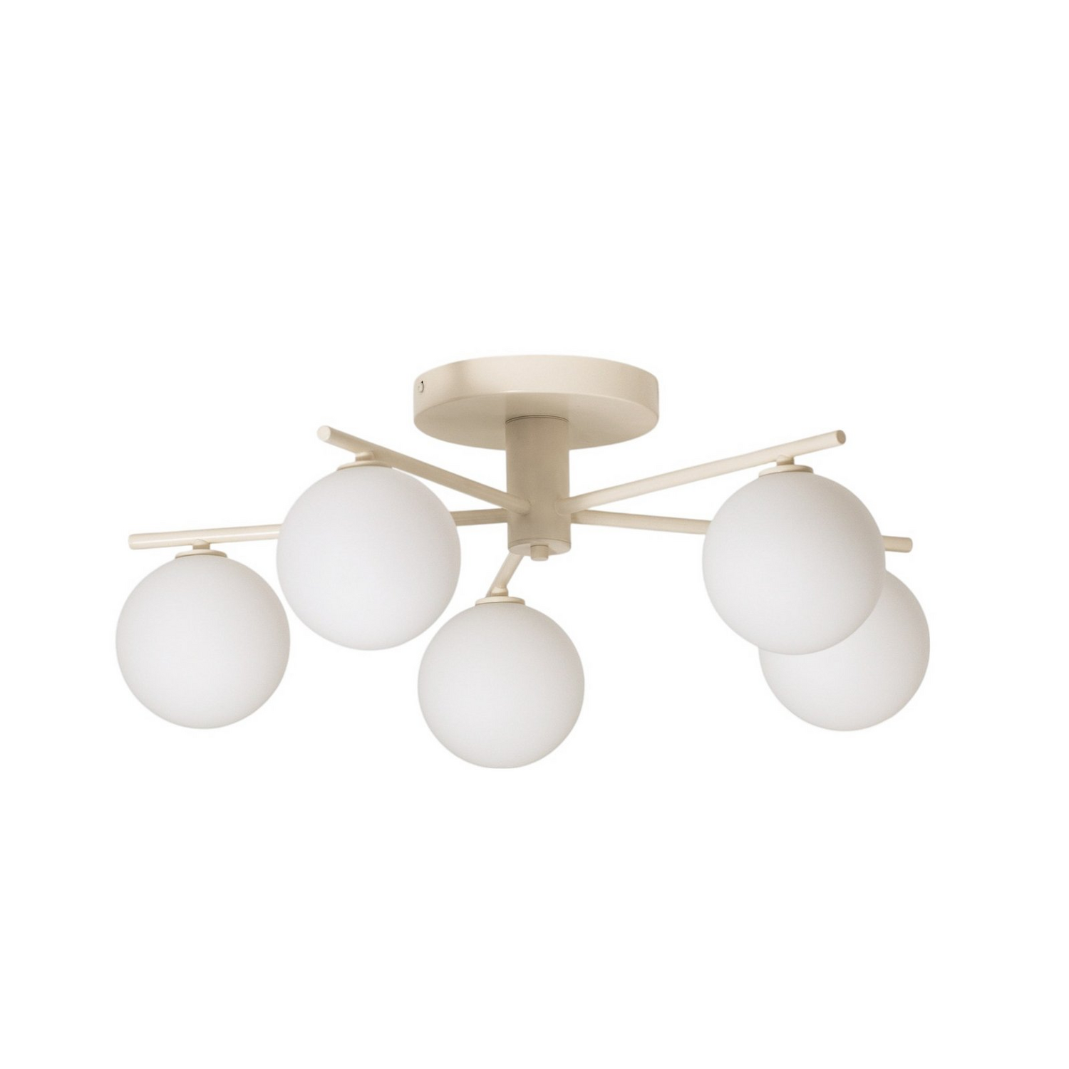 B-Ware Prato Deckenleuchte Lampe Glas Sand 5 Flammig Wohnzimmer Esszimmer Beleucht359 - 5905962020781