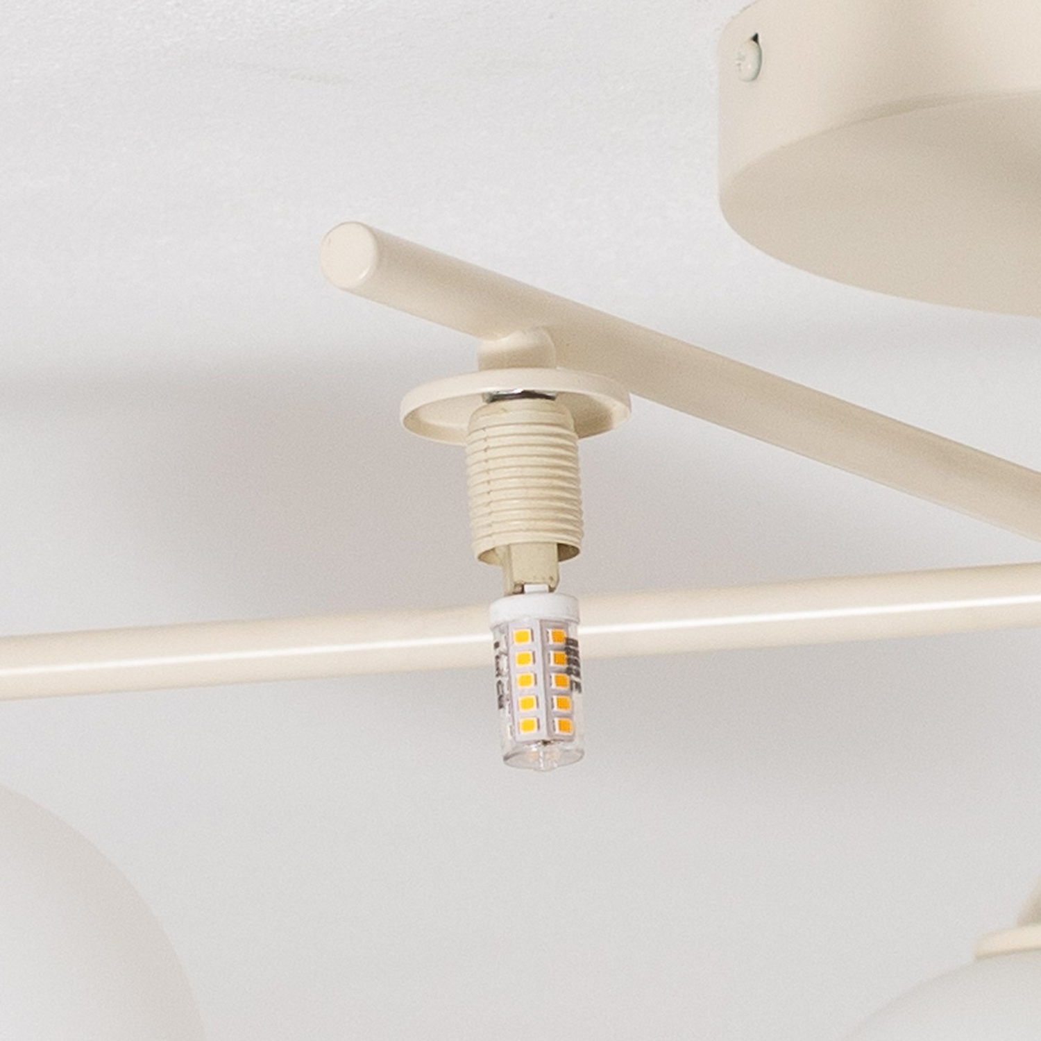 B-Ware Prato Deckenleuchte Lampe Glas Sand 5 Flammig Beleuchtung Siehe Text/Foto - 5905962020781