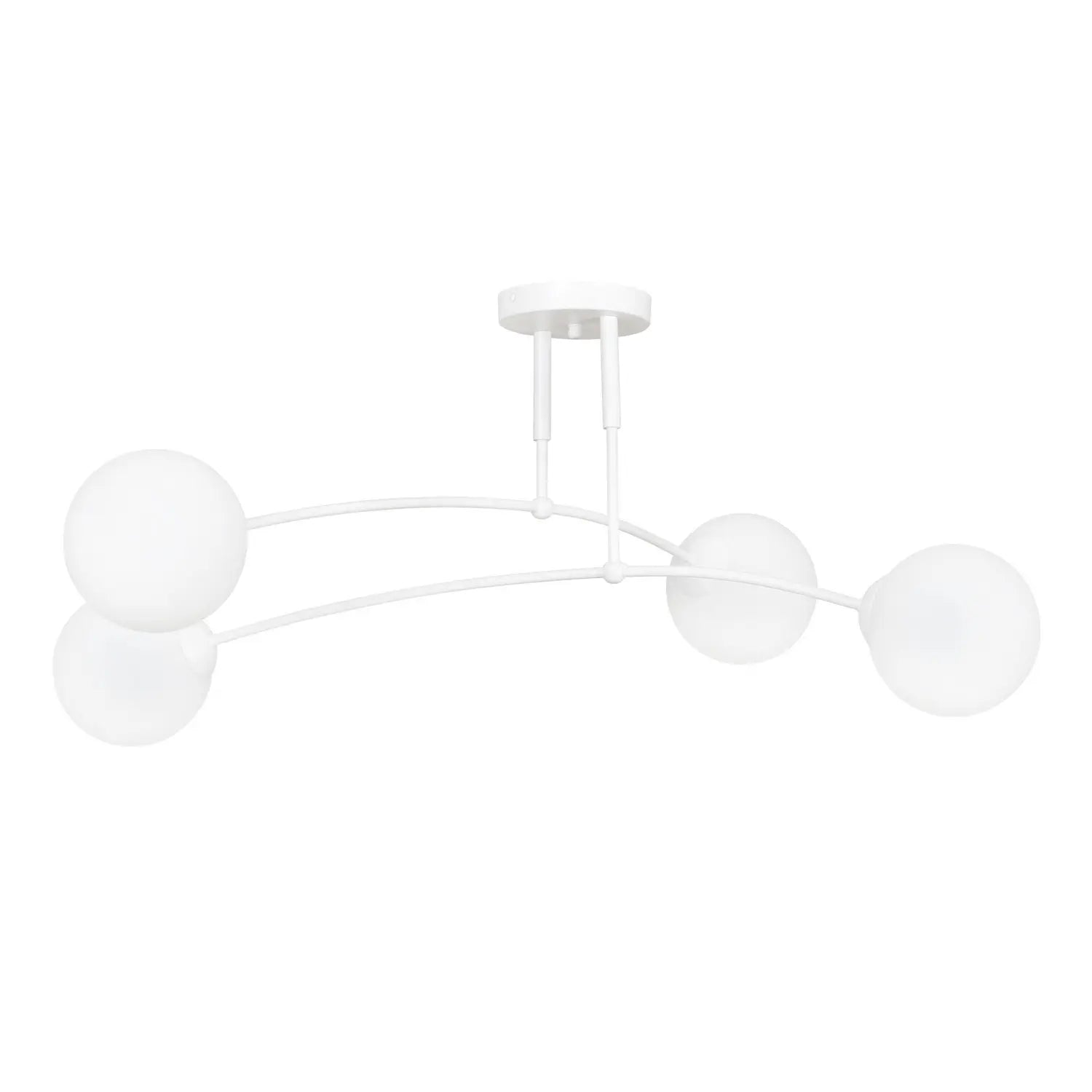 B-Ware Euluna Deckenlampe Pregos 4 Deckenlampe Deko Deckenlicht E14 Vierflammig Weiß261 - 5901738917071