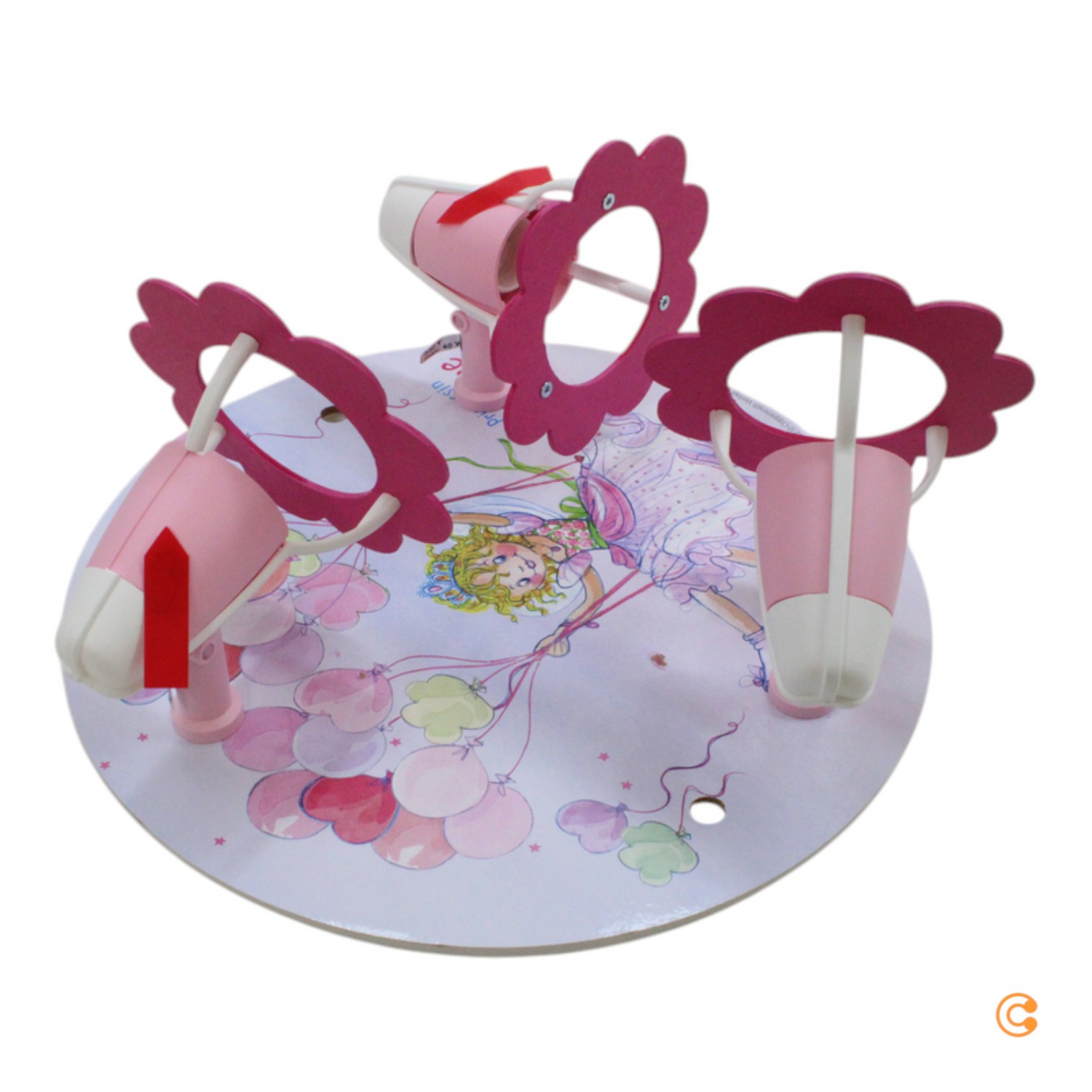 Elobra Deckenlampe Prinzessin Lillifee Rondell Deckenlampe Lampe Siehe Text/Foto B-Ware - 4019698130926