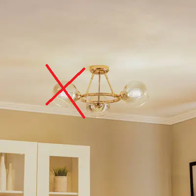 Lucea Deckenleuchte Ranko Gold Chrom 3 Flammig Deckenlampe Lampe Leuchte Spot B-Ware - 8698525686896