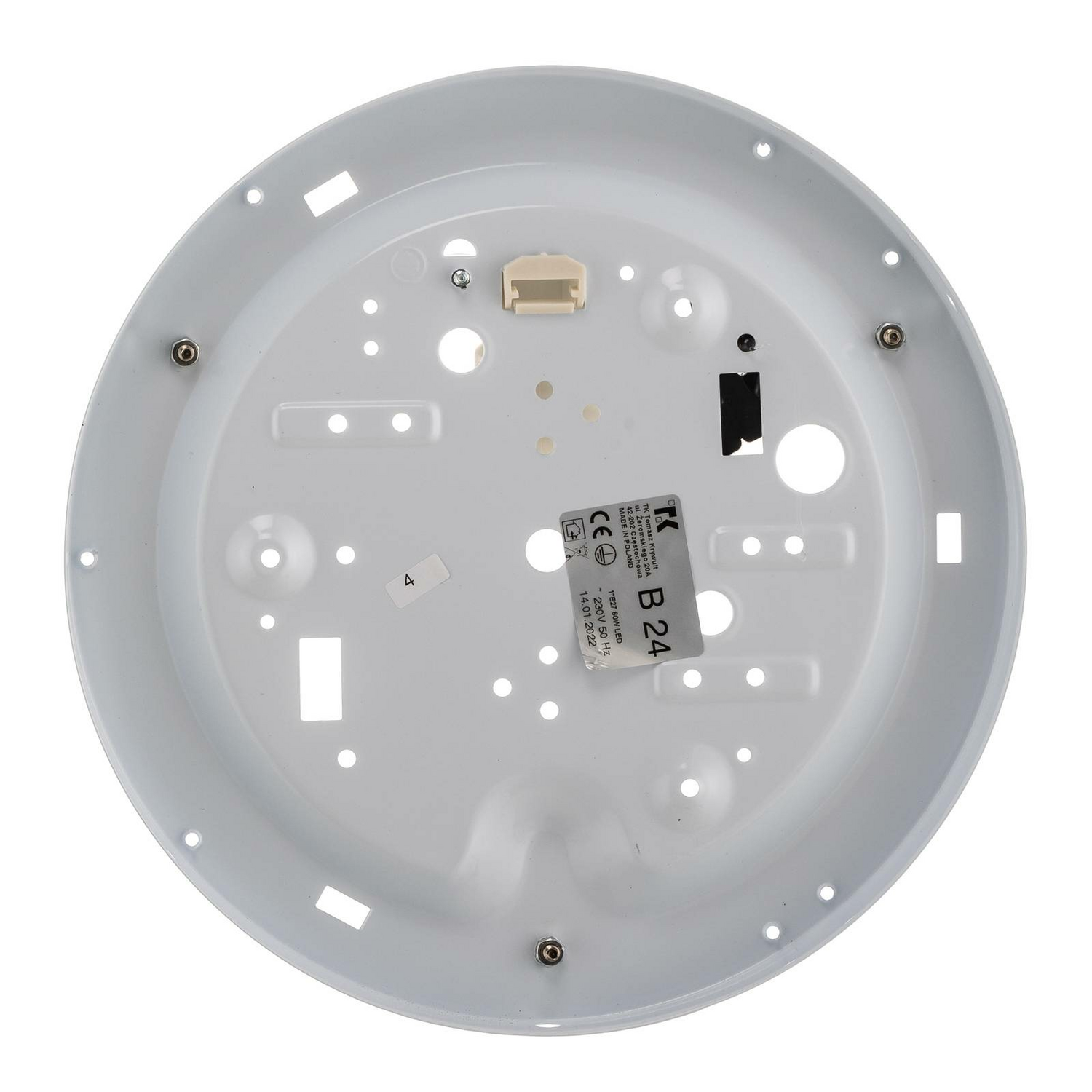 B-Ware Euluna Deckenlampe Rondo Deckenlampe Wohnzimmerlampe E27 Cappuccino ø 30 Cm - 5901780533366